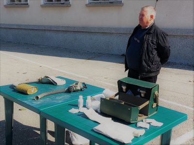 Извънредна учебна евакуация в ОбУ "Васил Левски", село Тенево  4