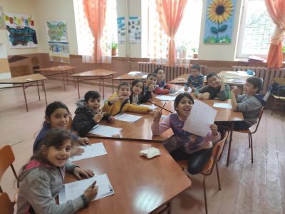 Учениците на ОбУ  - ОбУ Васил Левски - Тенево